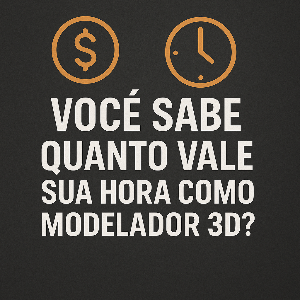 você sabe quanto vale sua hora como modelador 3D?